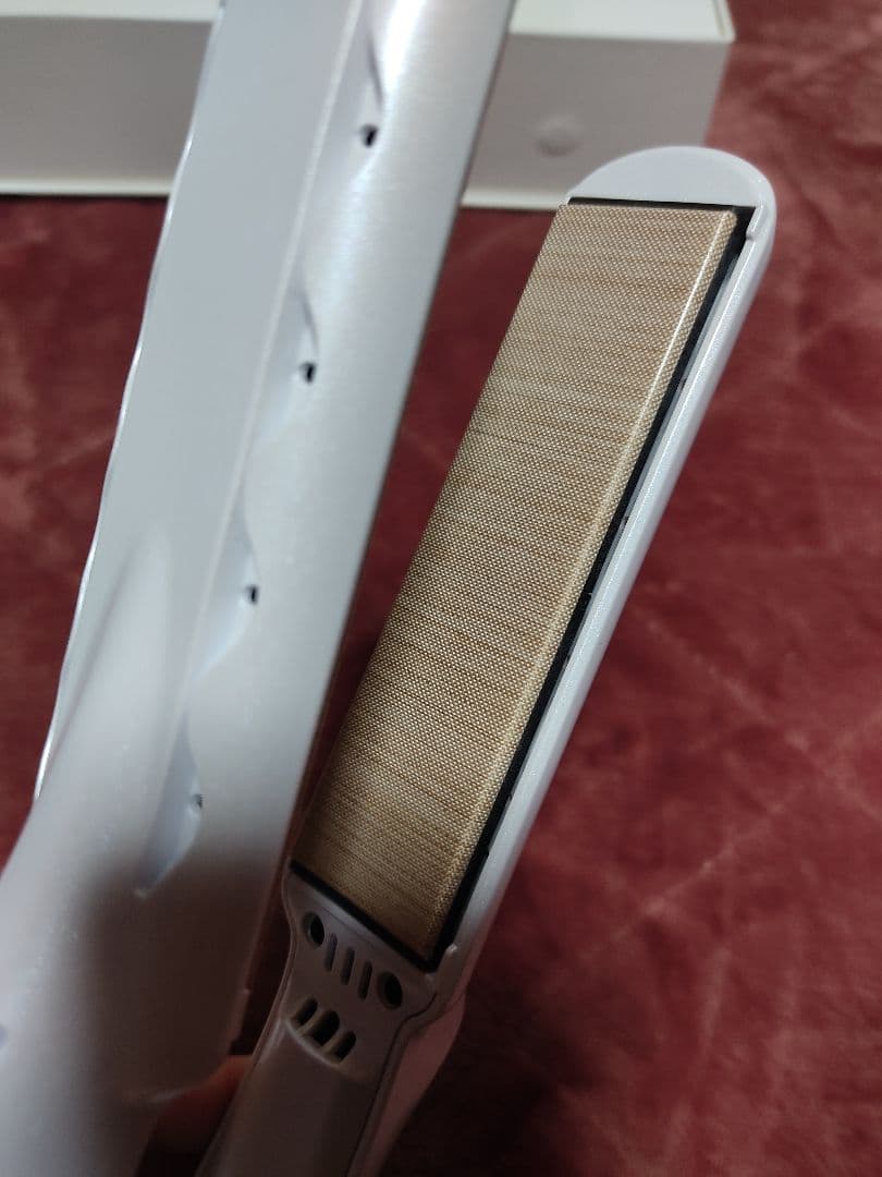 kk★KINUJO（絹女）ストレートアイロン ホワイトLM225