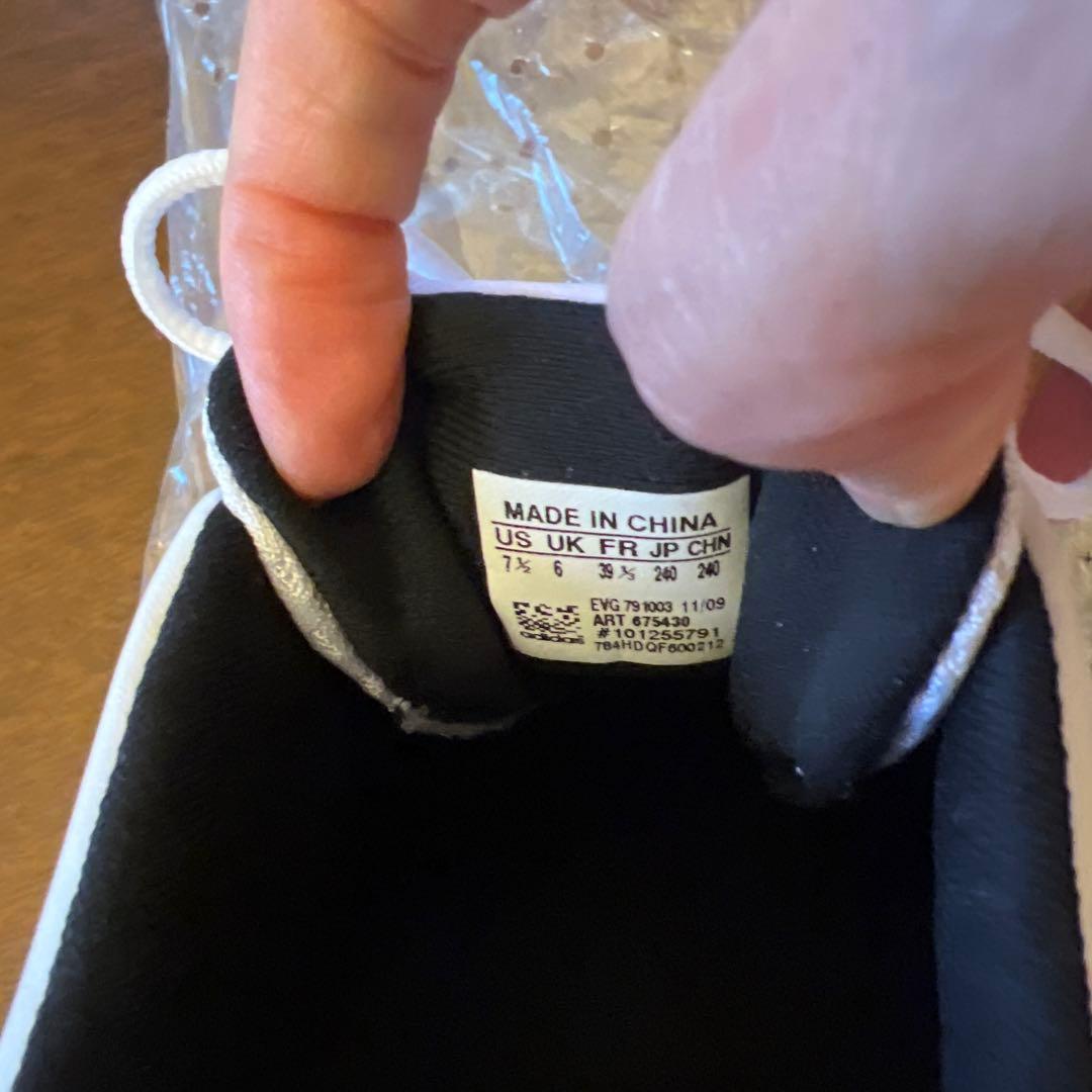 adidas ゴルフシューズ ホワイト/ピンク