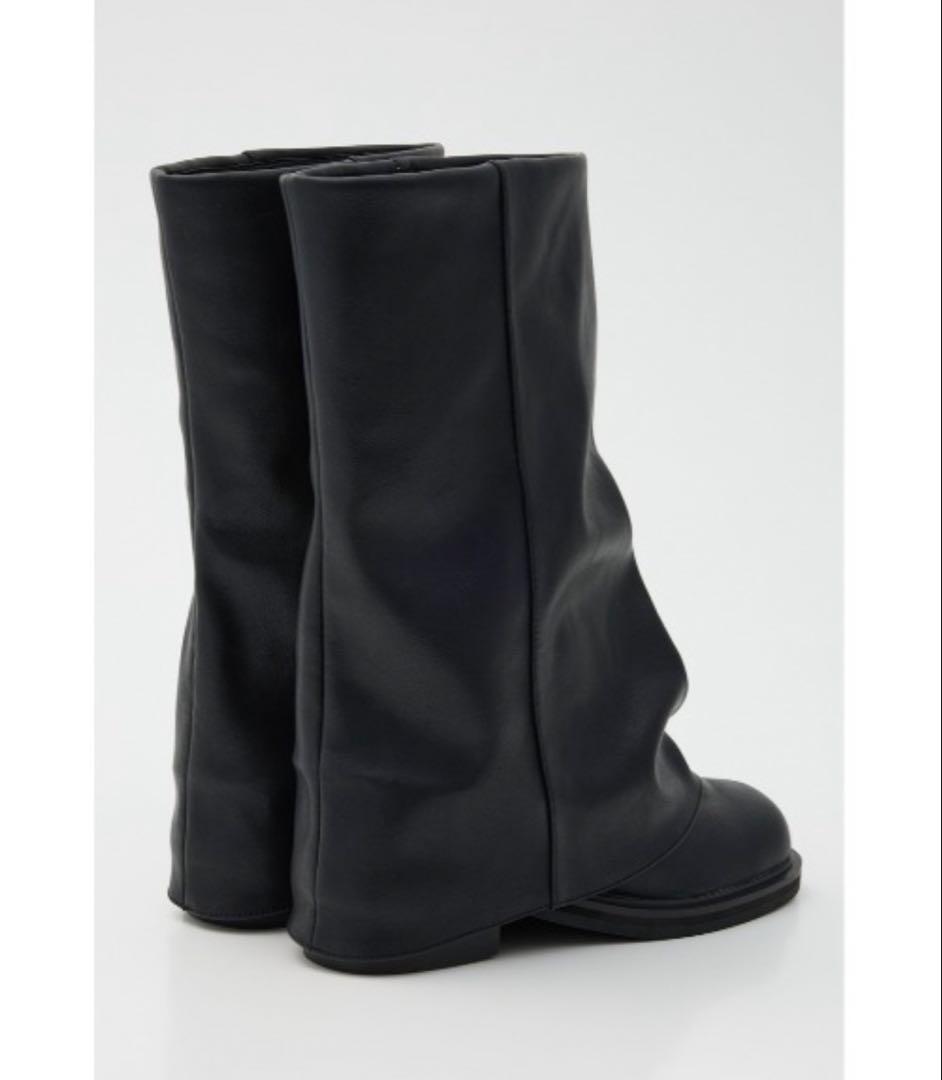 LAGUA GEM COVERED MIDDLE ブーツ　ブラック　M