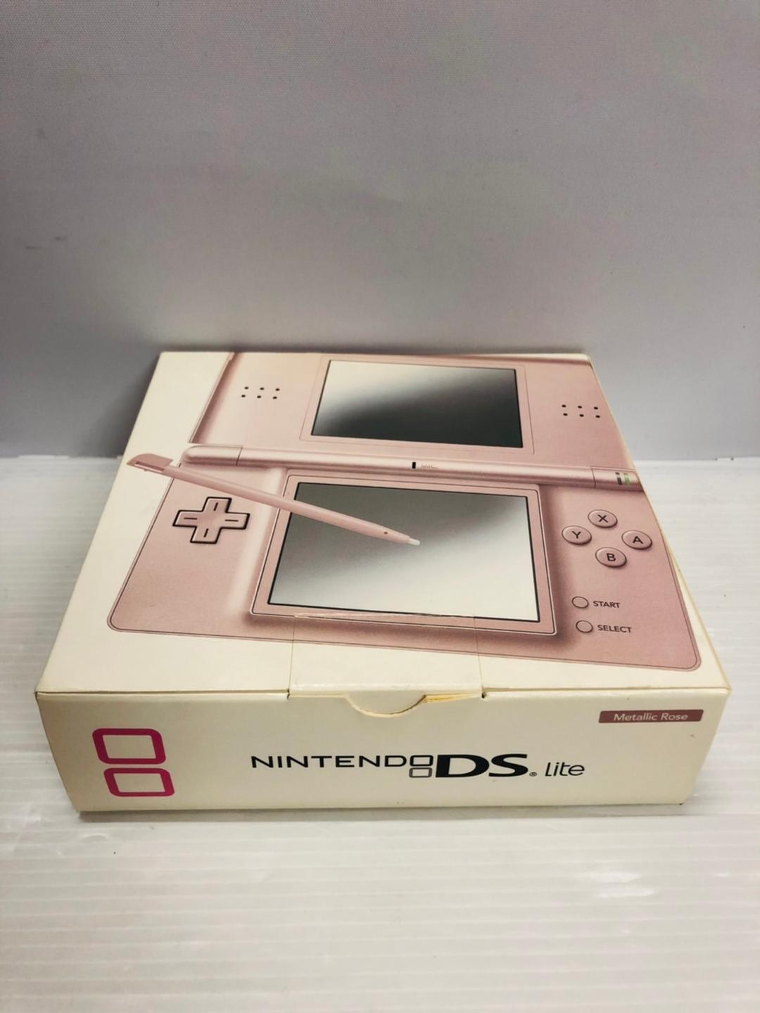 ★未使用品★極美品ニンテンドーDS Liteメタリックロゼ【生産終了】訳