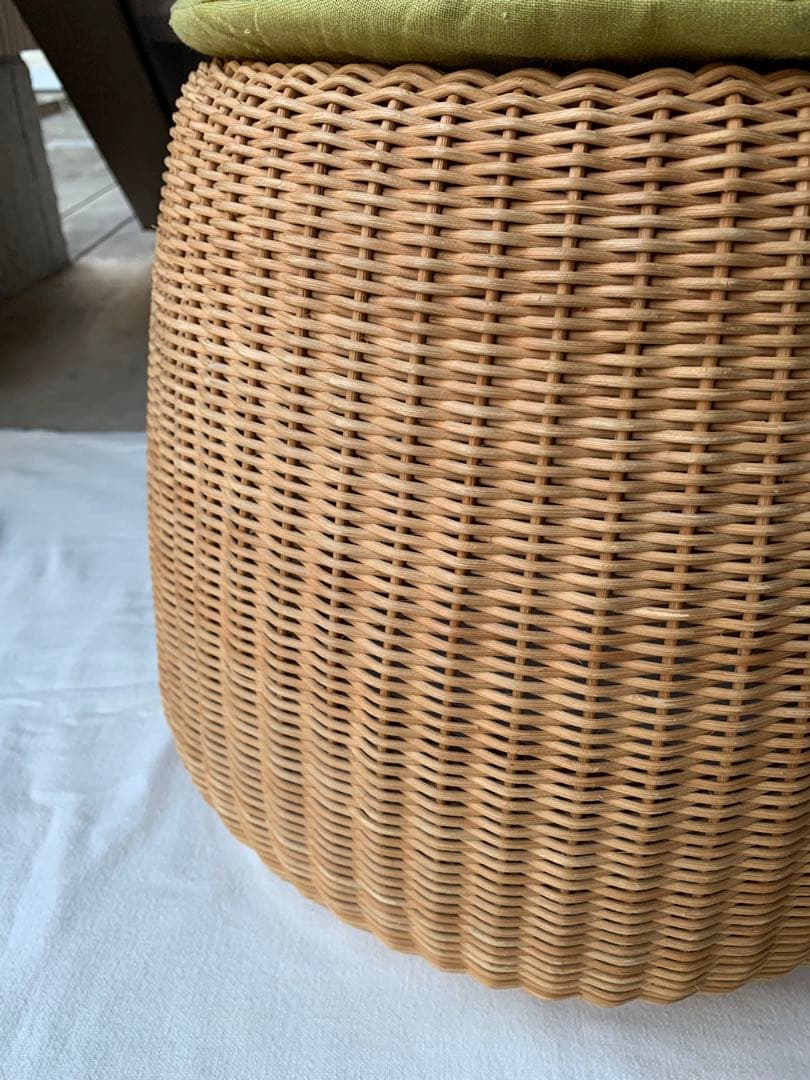 希少 山川ラタン 剣持勇デザイン ヴィンテージ スツール ジャパニーズモダン F