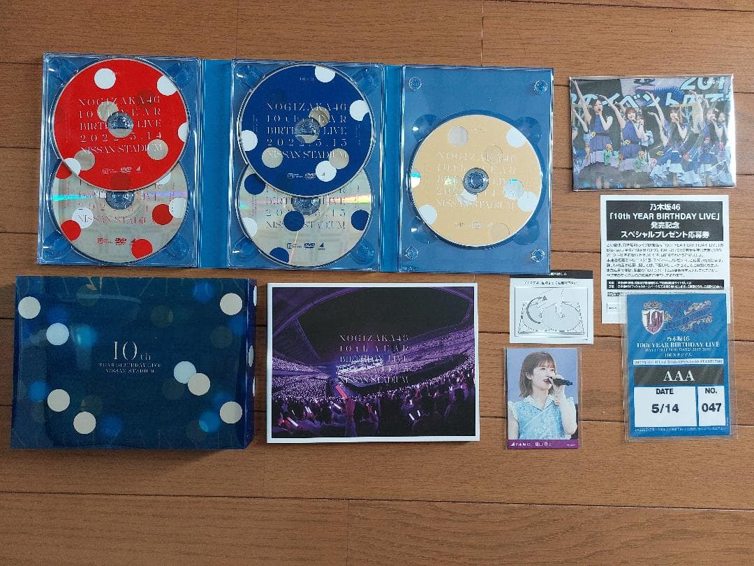 乃木坂46 10th YEAR BIRTHDAY LIVE DVD 5枚組