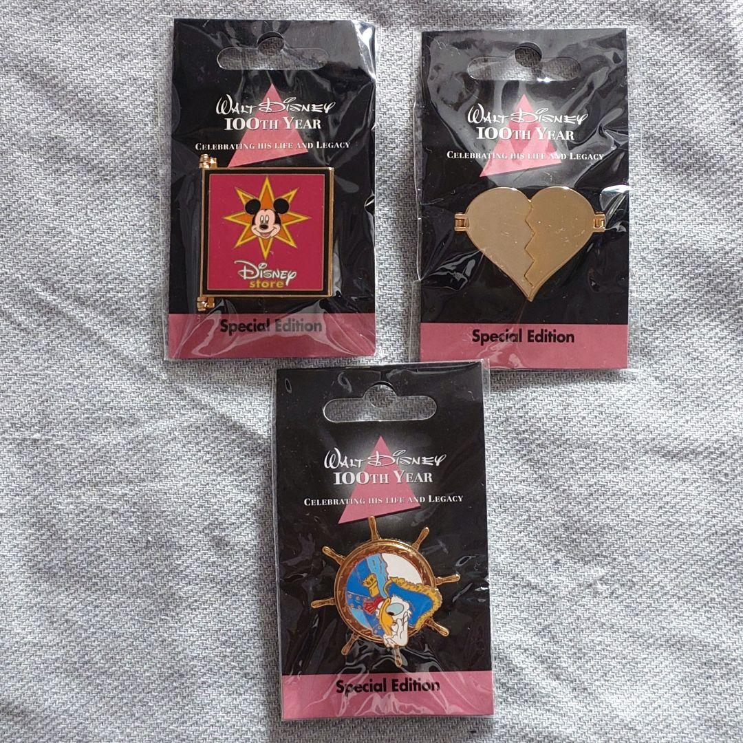 ディズニーストア ウォルト生誕100th記念 ピンバッジ23個セット