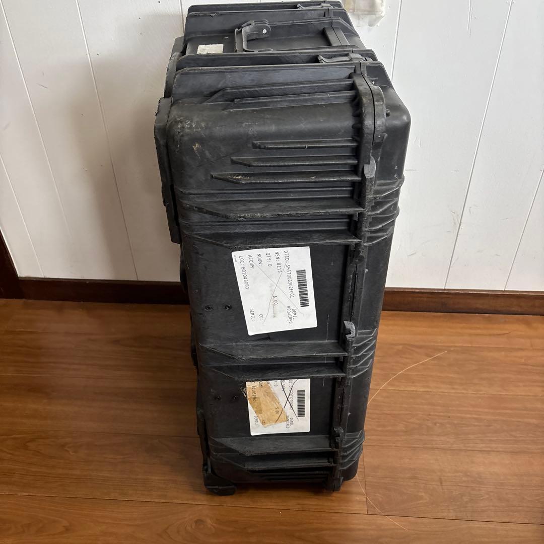 米軍放出品　PELICAN CASE 1650 ブラック　③送料無料