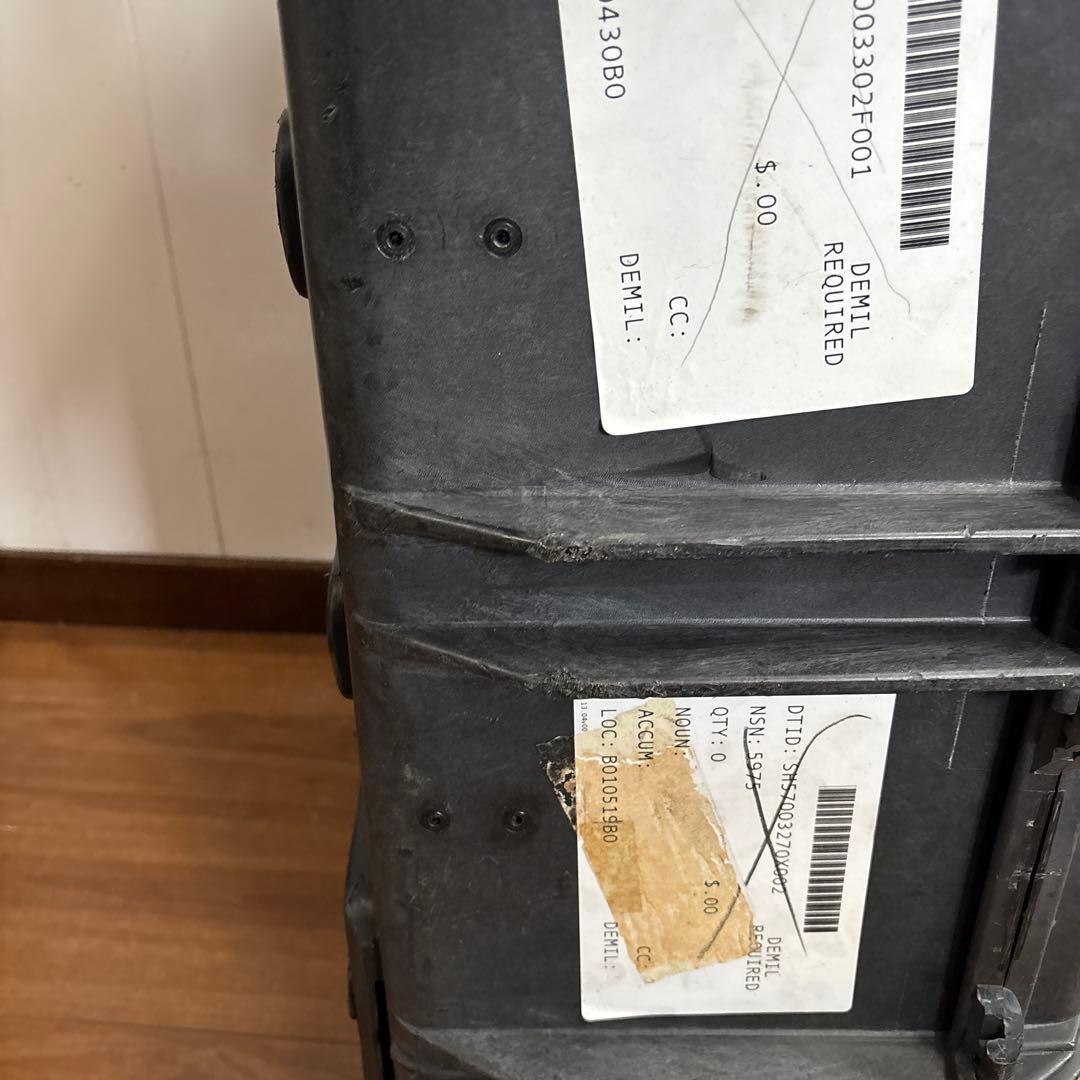 米軍放出品　PELICAN CASE 1650 ブラック　③送料無料