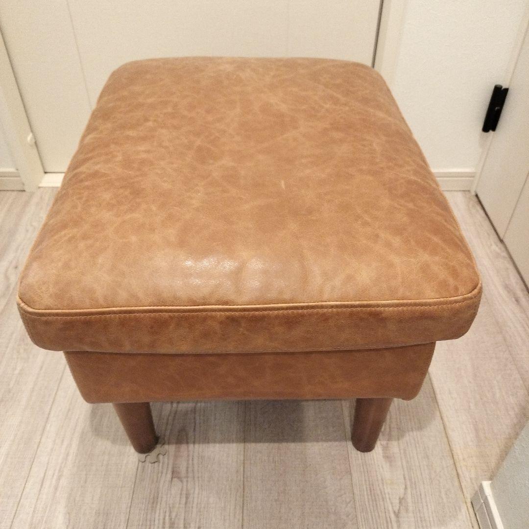 【unico】ウニコ CLAD(クラード)　本革オットマン　42,800円
