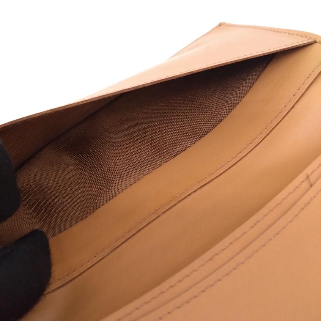 CELINE M12 長財布 がま口 マカダム柄 ヴィンテージ ブラウン