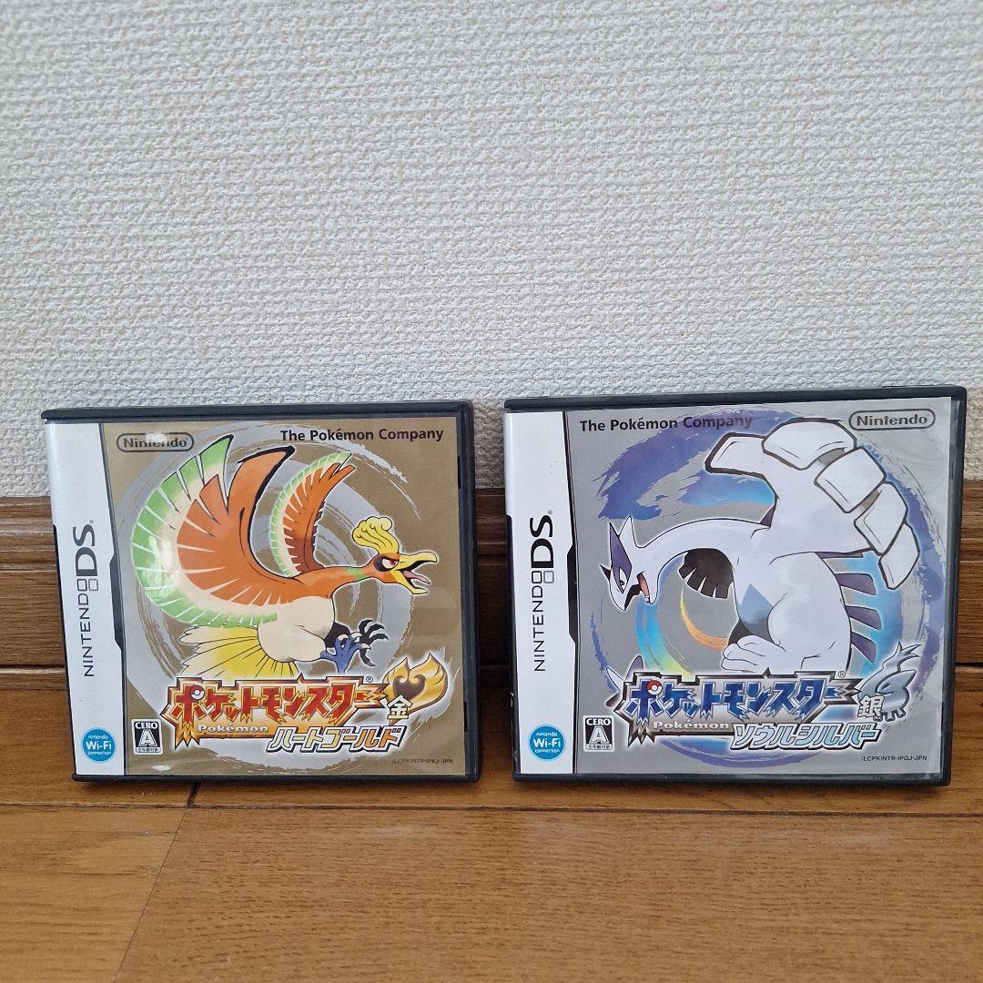 Nintendo ＤＳ ポケットモンスター ハートゴールド&ソウルシルバー