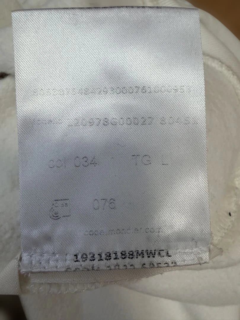 MONCLER モンクレール グルノーブル メンズ パーカー フーディ 白 L