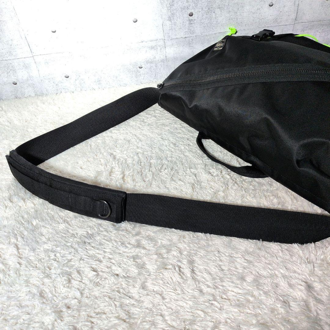 【完売品 極美品 A4◎】ポーター　シングス　メッセンジャーバッグ　ビジネス　黒