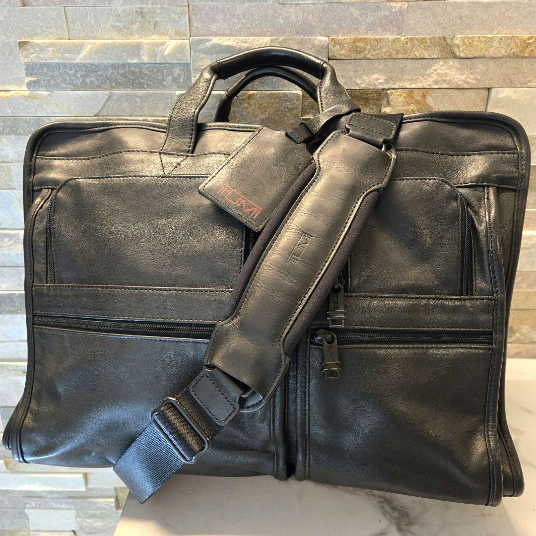 美品　TUMI　トゥミ　オールレザー　ブリーフケース ビジネスバッグ 2way