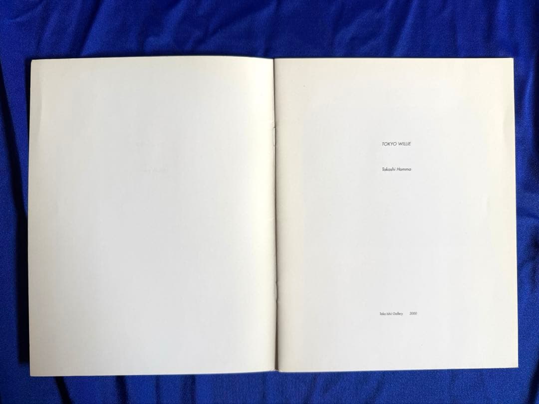 ホンマタカシ（Takashi Homma）「TOKYO WILLIE」貴重