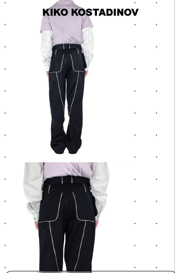 パンツ KIKO KOSTADINOV CHALICE TROUSER W BAG