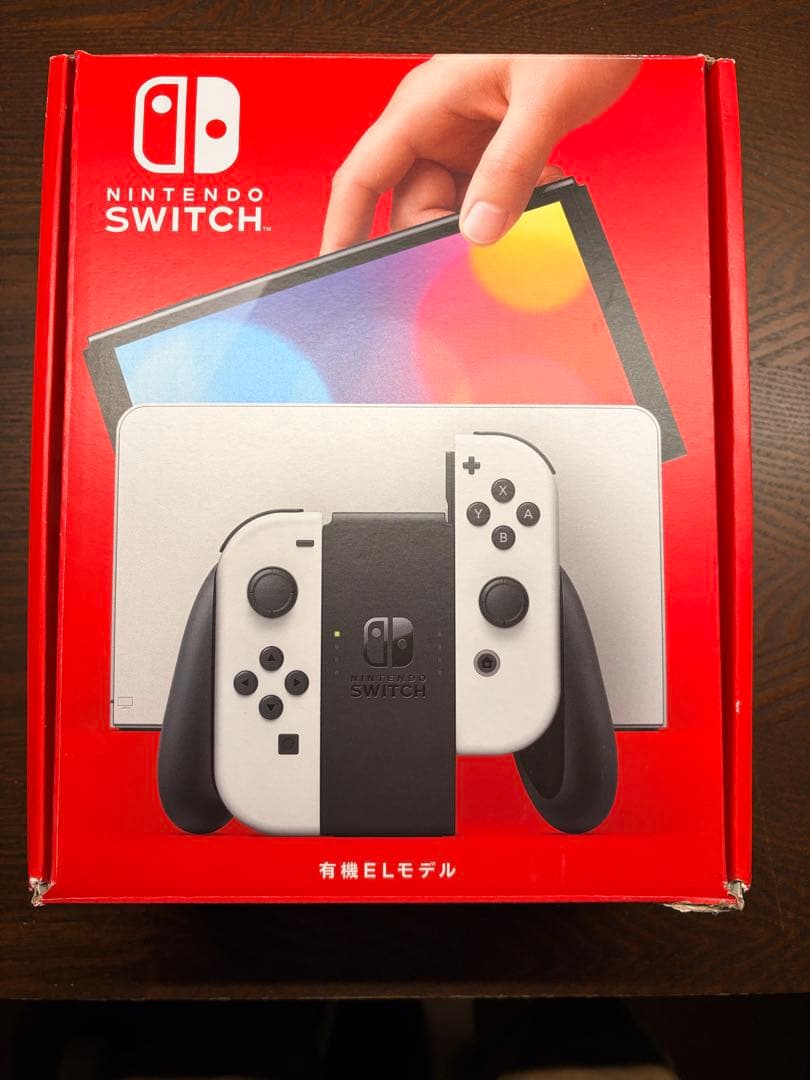 （美品！）Nintendo Switch 有機ELモデル 本体　ホワイト