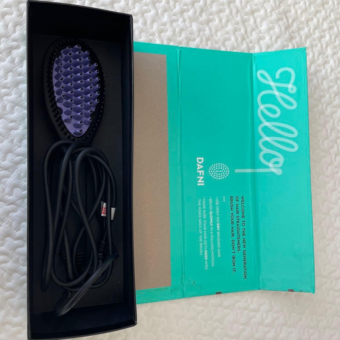 DAFNI ダフニ ブラシ型 ヘアアイロン DH1.0C ストレートヘア