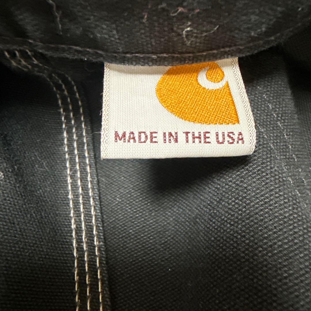 カーハート ダブルニー 125周年 USA製 W36 L32 ブラック 神サイズ