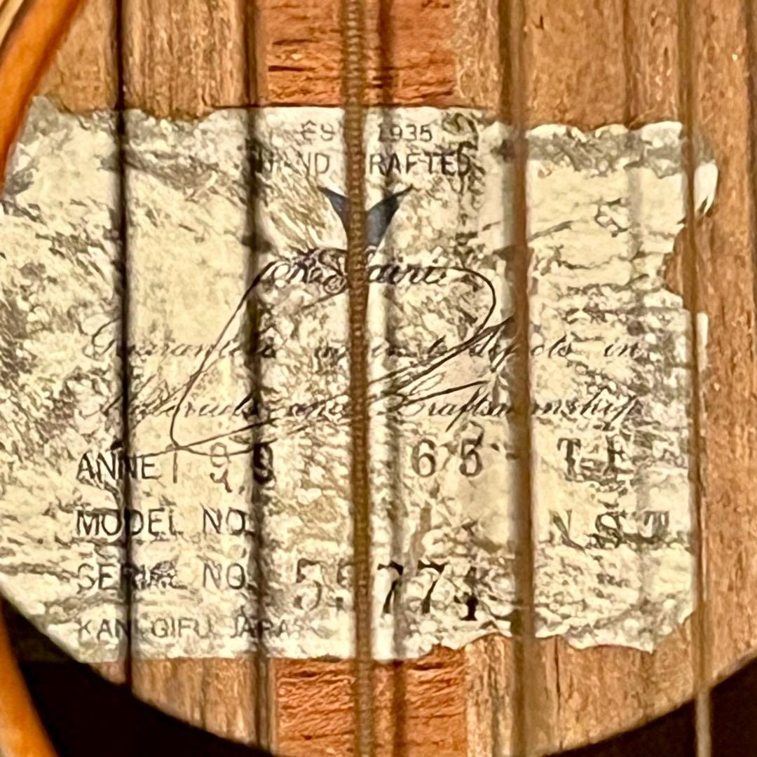 K.Yairi TF-65 アコースティックギター