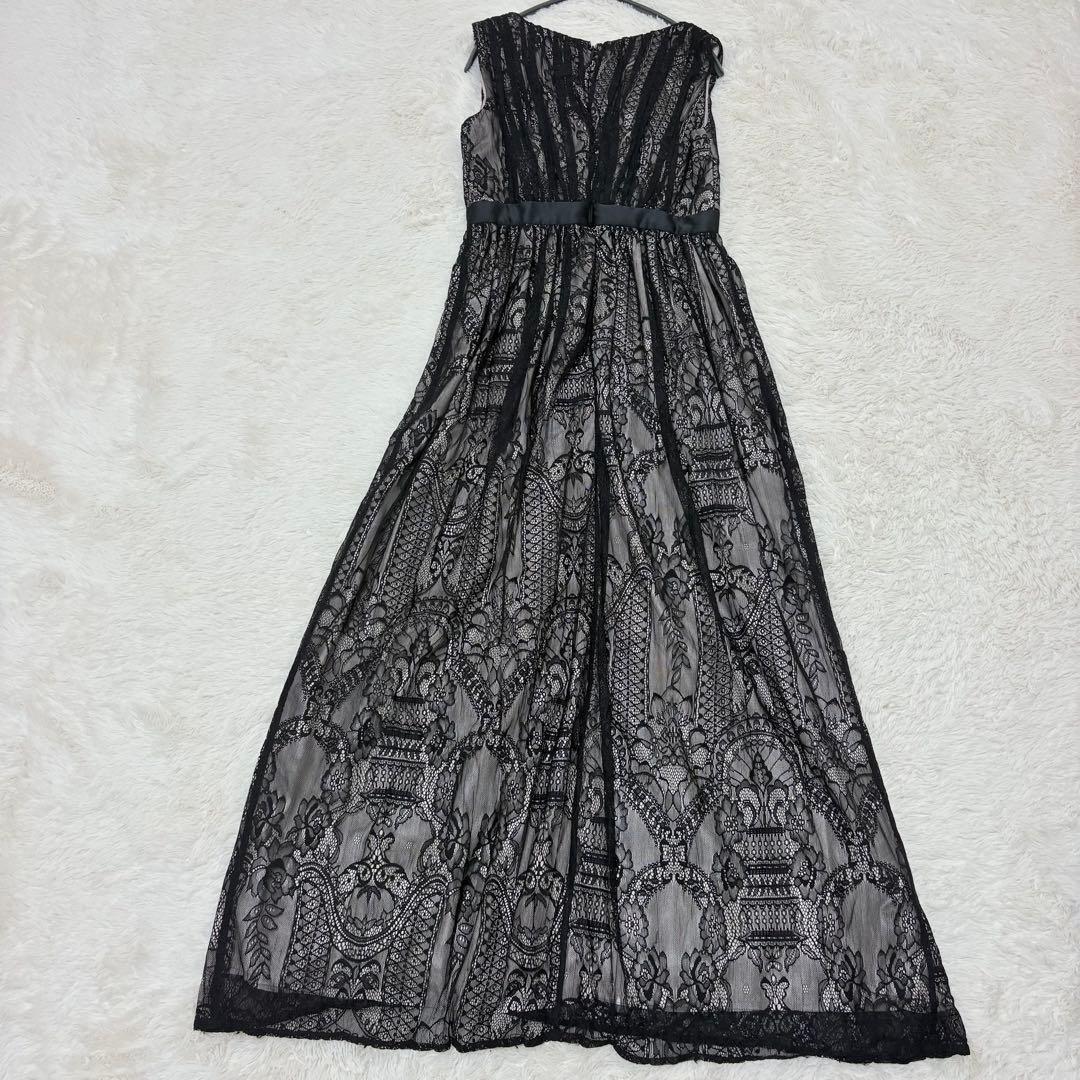 美品✨グレースコンチネンタル 総レース カシュクール ロングワンピース 刺繍