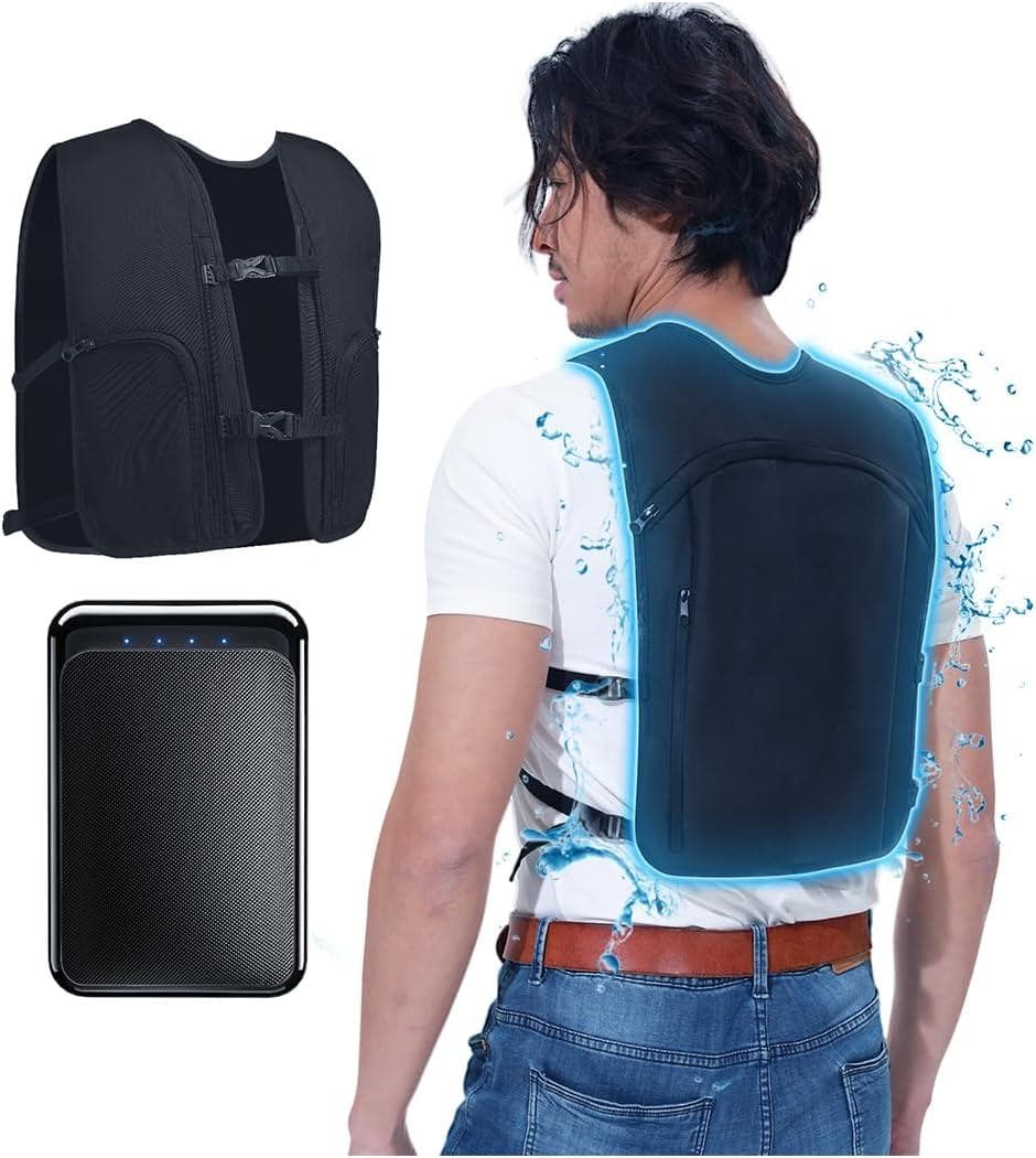 水冷ベスト 減20℃ 究極冷感 30時間 超長い稼働 フリーサイズ 男女兼用