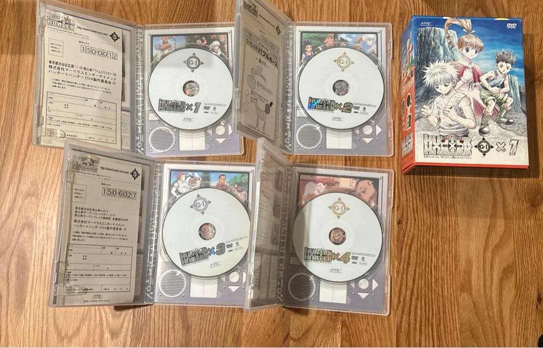 HUNTER×HUNTER旧DVDセット