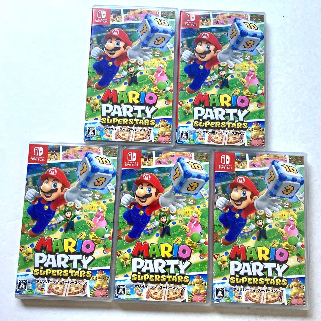 Switch マリオパーティ スーパースターズ 5本セット
