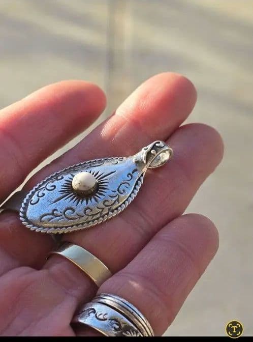 ゴローズ風インディアンシルバースプーンペンダント