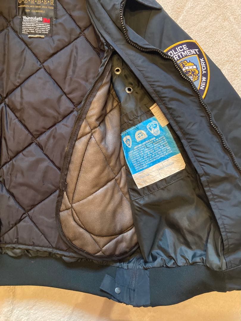 ニューヨーク市警察(NYPD) ポリスジャケットIDEAL ZIP ライナー付