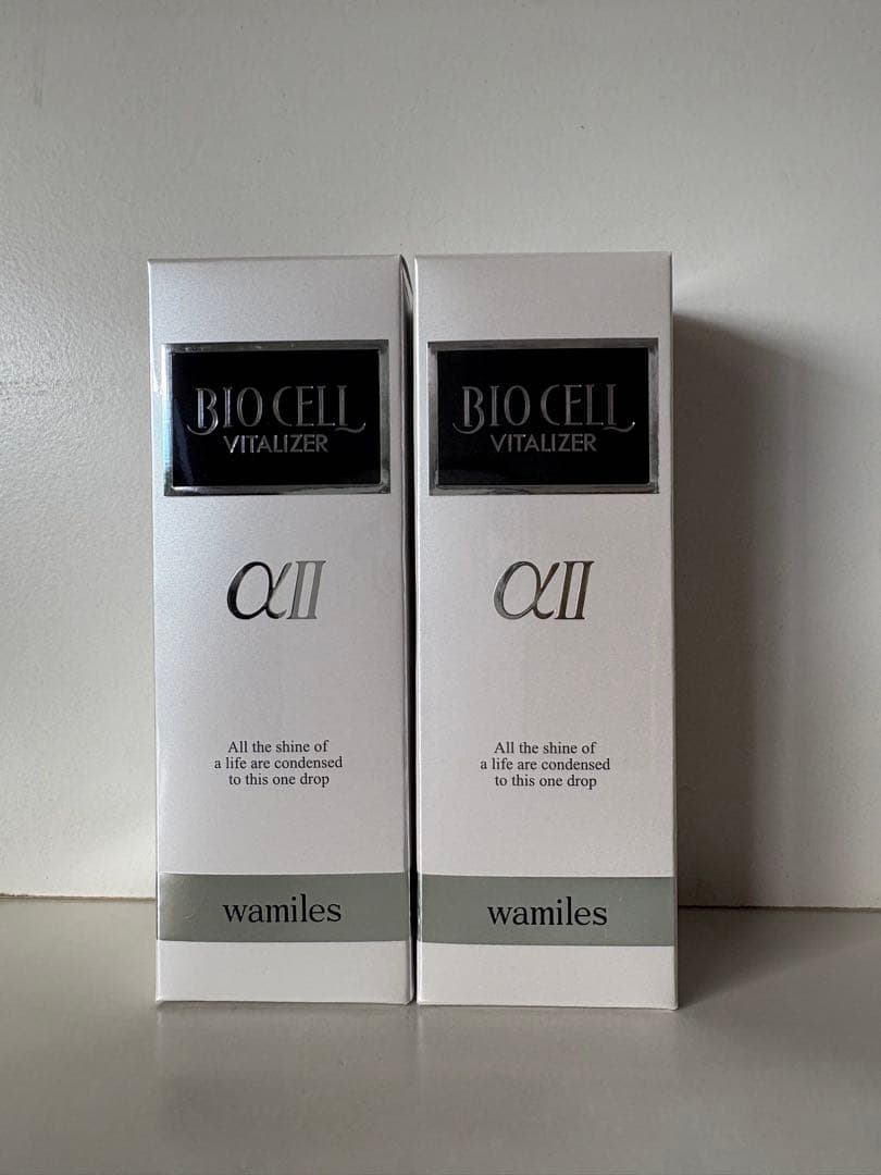 ワミレスビオセルバイタライザーαII 38㎖✖️2
