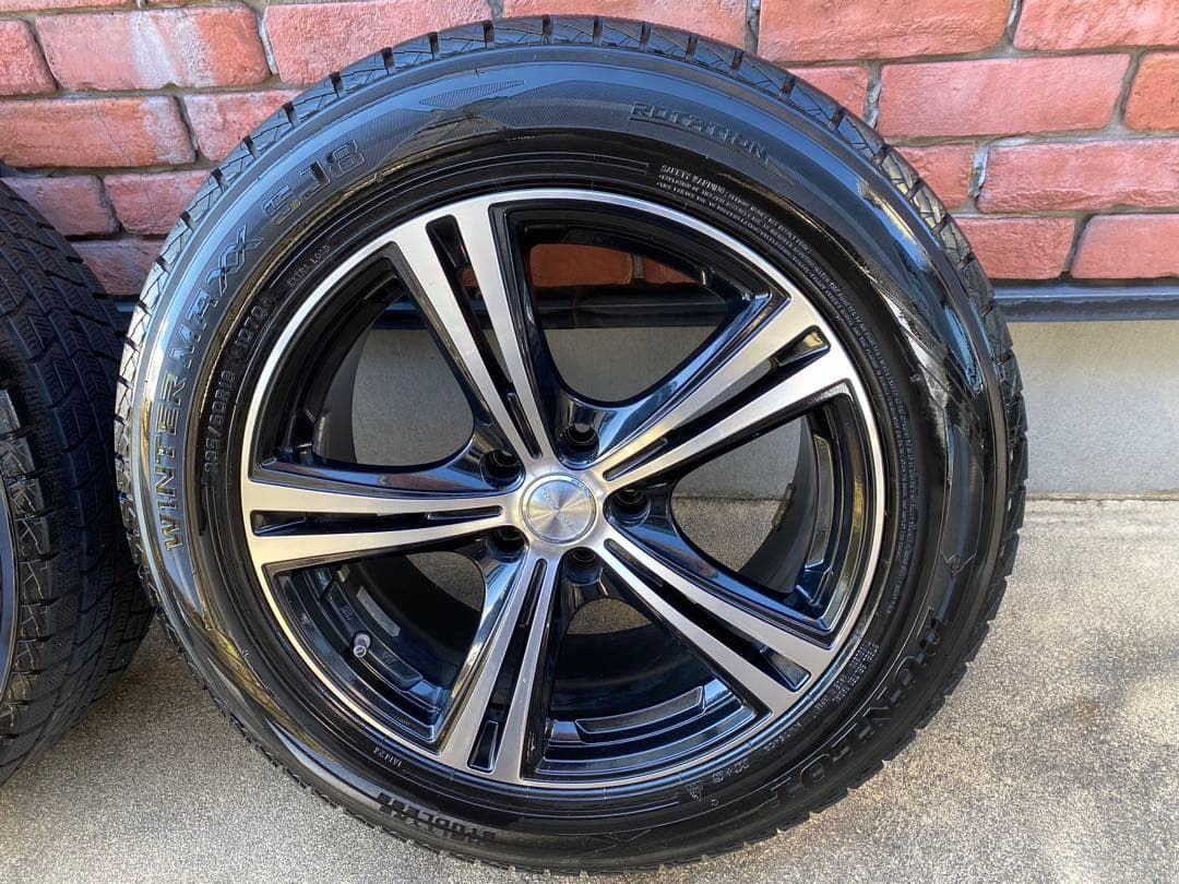DUNLOP WINTERMAX 235/60R18 18インチ ホイールセット