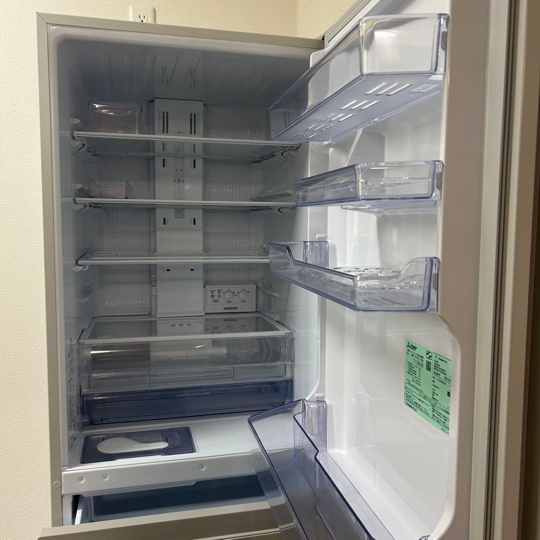 【美品】《本日締切》三菱3ドア冷蔵庫MR-CX37K 2024年製