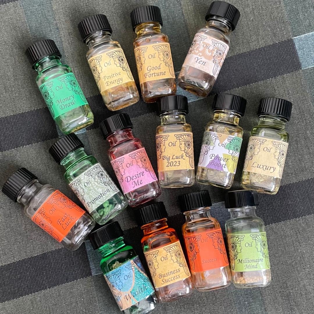 メモリーオイル】Missドナ直伝！金運アップブレンド　全11種