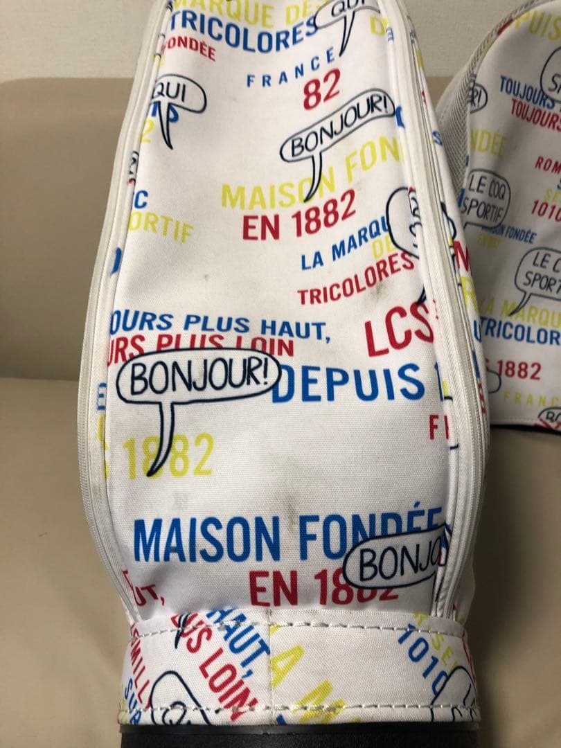 【送料込み】希少　廃盤品　ルコックスポルティフ　キャディバッグ　ゴルフバッグ