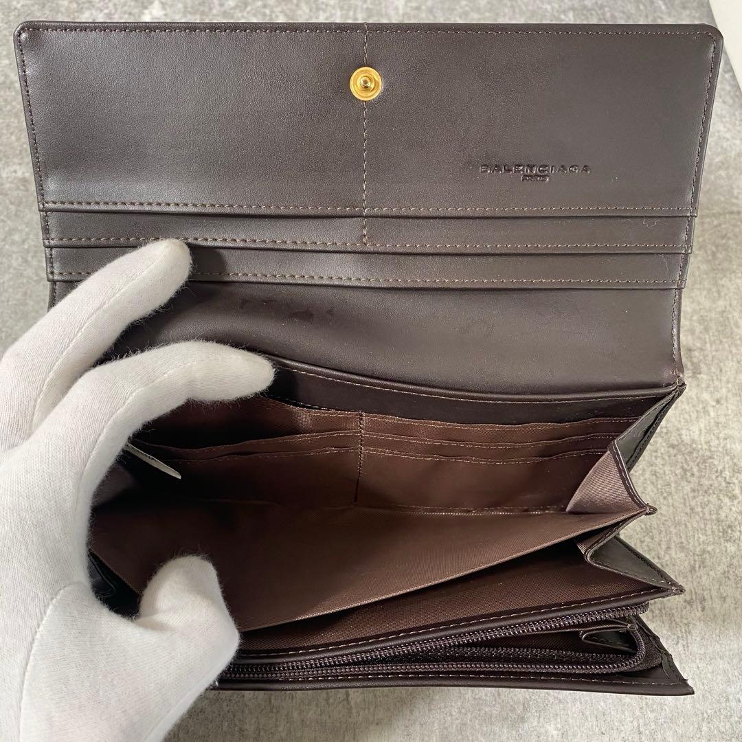 新品未使用　バレンシアガ　長財布　BBロゴ　モノグラム　キャンバス　レザー