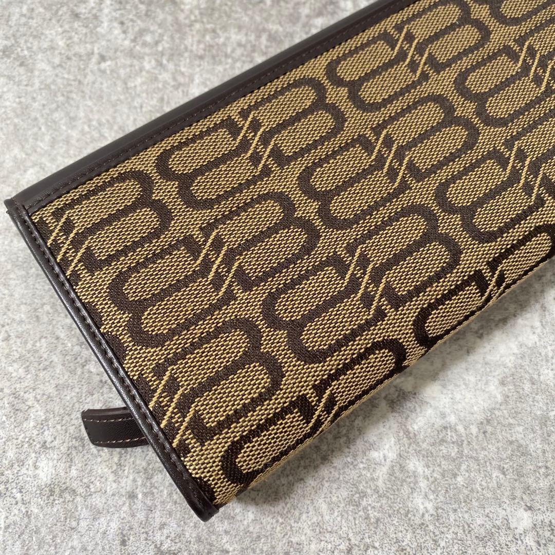 新品未使用　バレンシアガ　長財布　BBロゴ　モノグラム　キャンバス　レザー