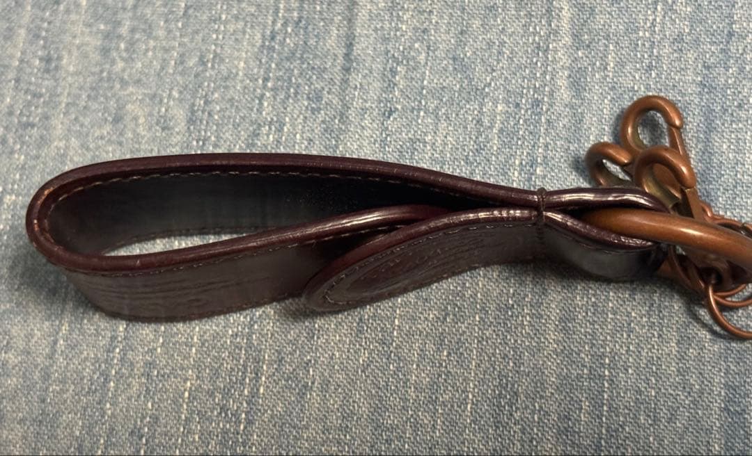 GANZO ガンゾ　SHELLCORDOVAN ループキーホルダー