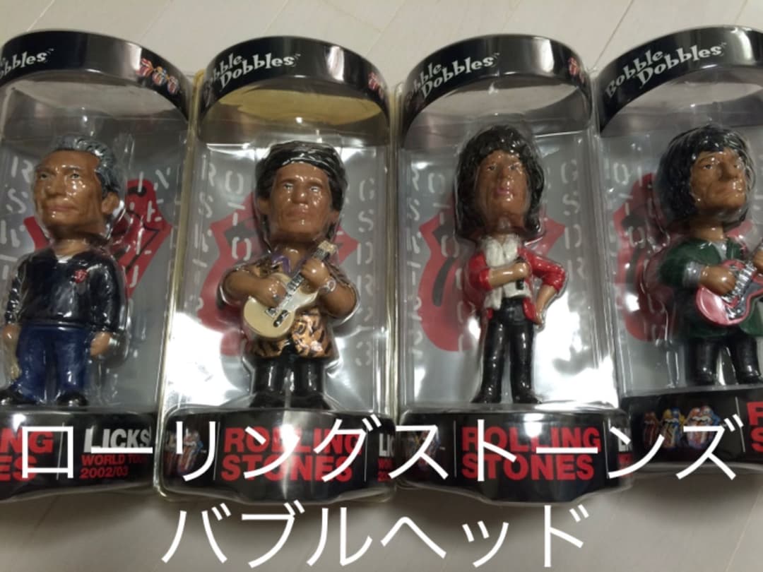 ローリングストーンズ　ボブルヘッド　新品未使用