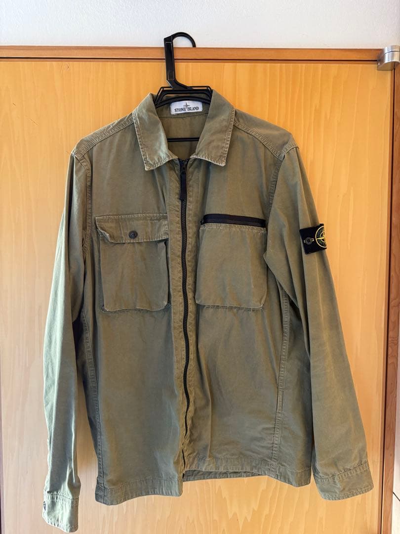 Stone  2017SS ガーメントダイ　シャツジャケット