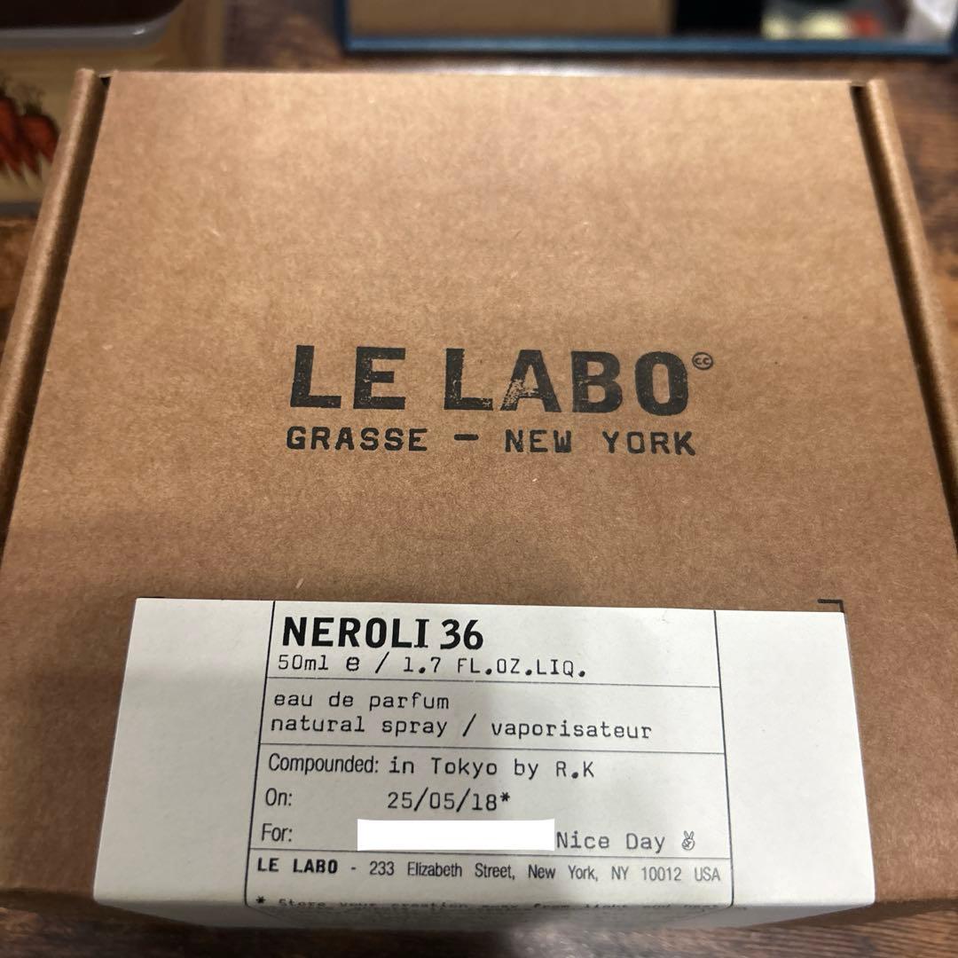 香水(ユニセックス) Le LABO 36 50ml