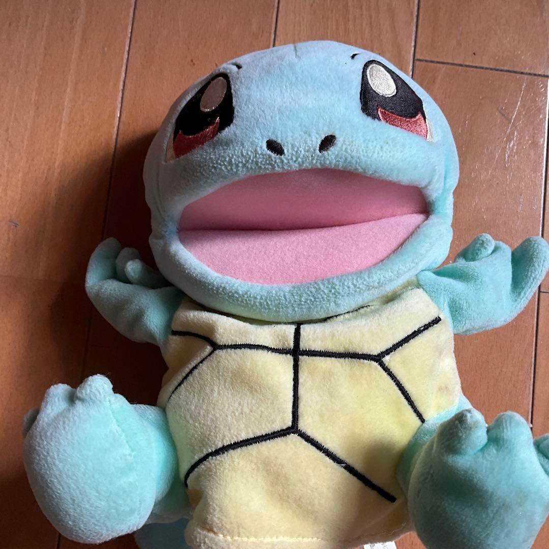 ポケモンセンターパクパクパペット2004 ゼニガメ　ヒトカゲ