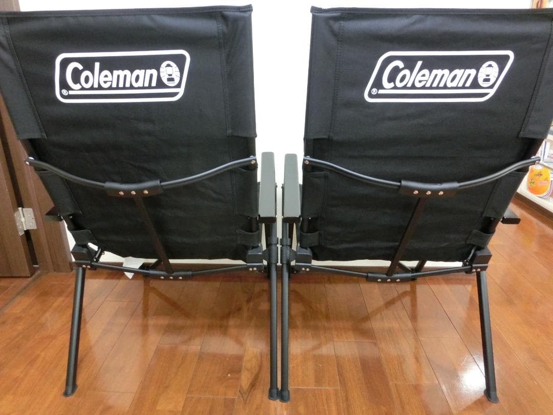 コールマン レイチェア ブラック 2脚セット 黒 美品 使用2回 限定