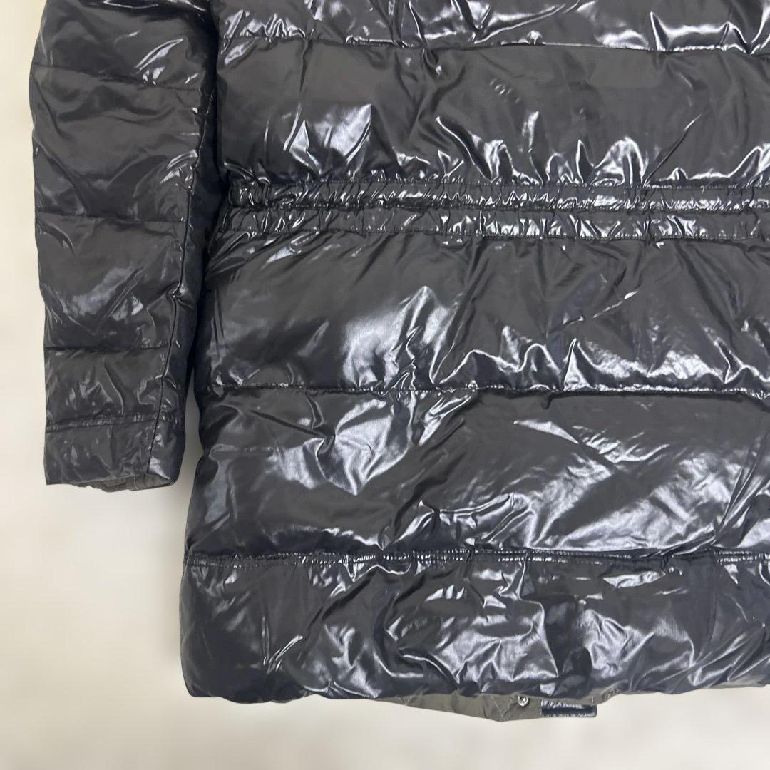 【美品】モンクレール アンドレ リバーシブルダウンコート ブラック　ファー　L