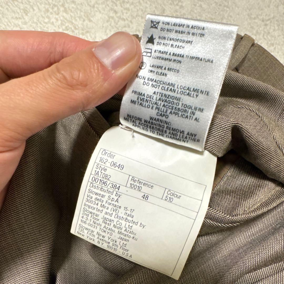 30 未使用　春秋　インコテックス　スラックス　ベージュ　48 L