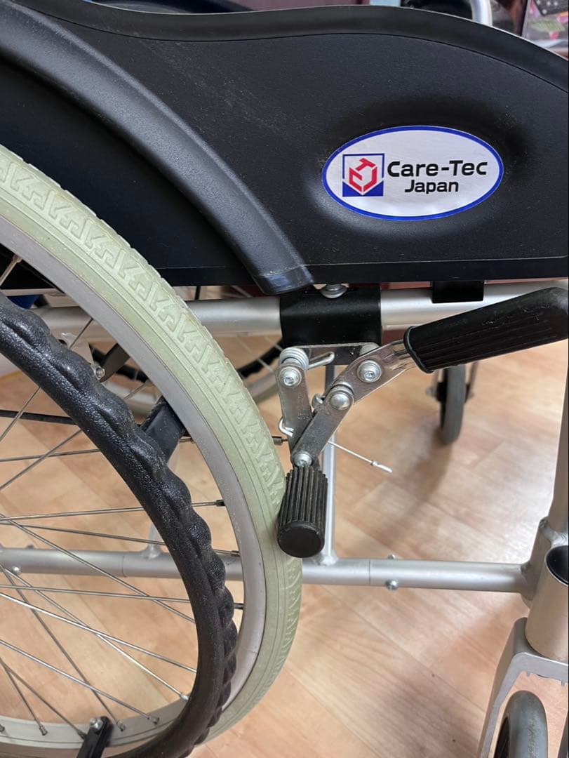 自走用車椅子　ブルー