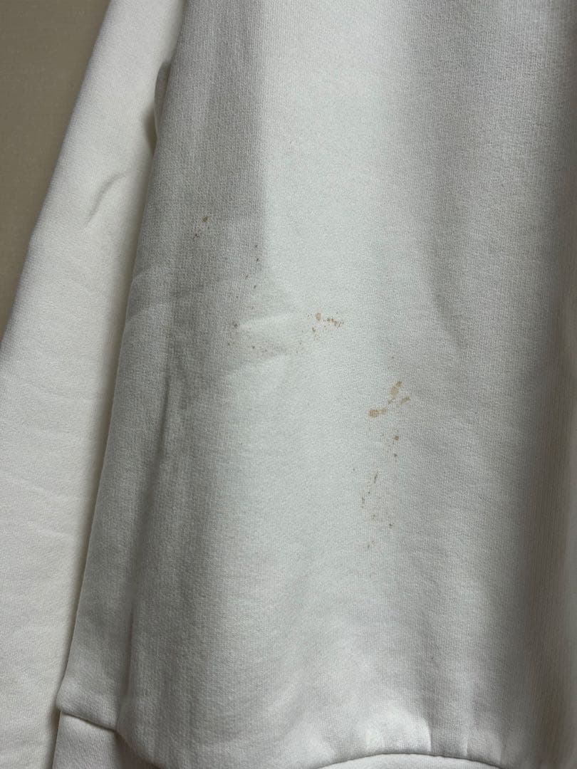 モンクレールホワイト クルーネック スウェット