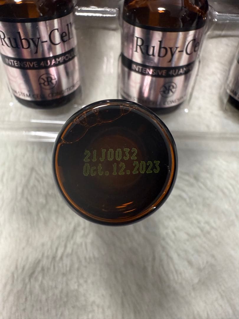 【訳あり】ルビーセル　インテンシブ4Uアンプル6ml 16本