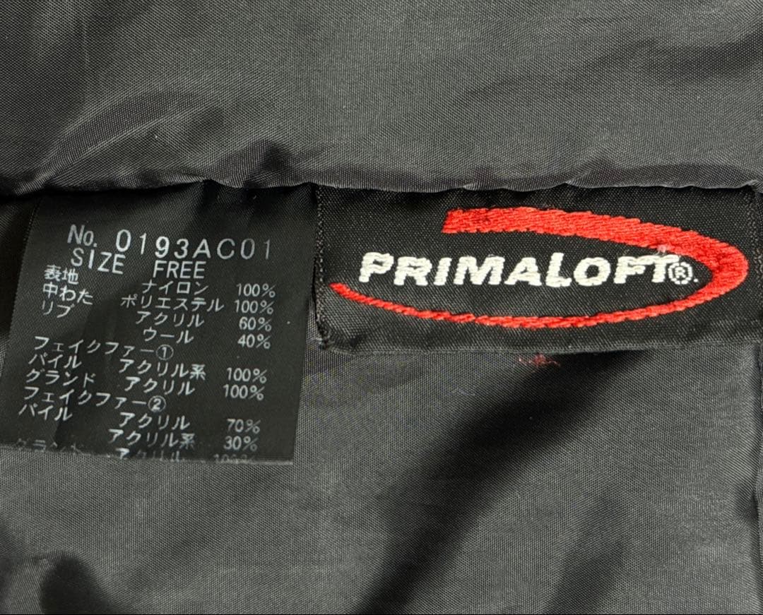 ヒステリックグラーHYSTERICGLAMOURN3Bモッズコート黒フリーサイズ