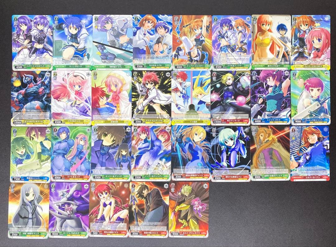 ヴァイスシュヴァルツ　魔法少女リリカルなのは　３７６種類まとめ