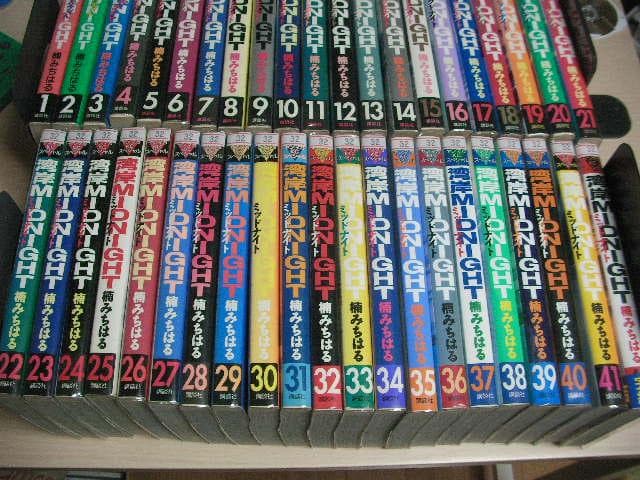 レンタル落ちコミック　湾岸ミッドナイト　全42巻セット