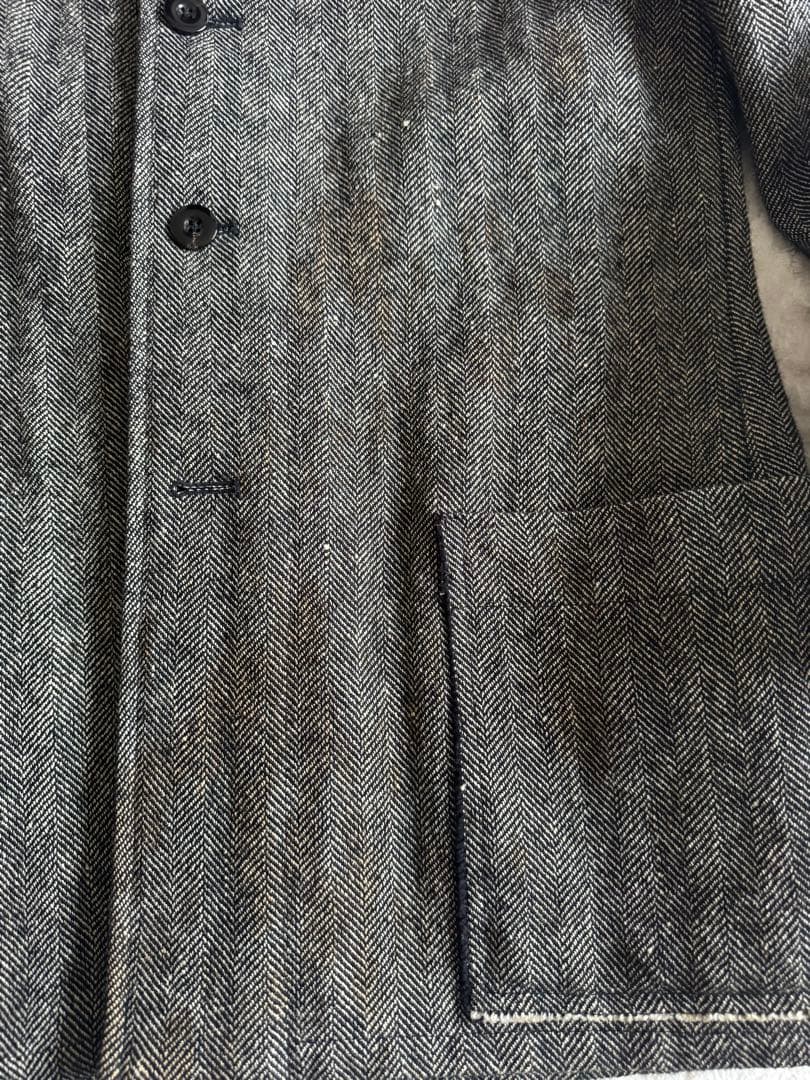 DseconD Linen Work Jacket 訳あり一点物