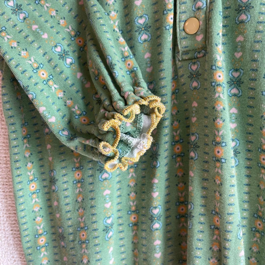 ま*こ様 Pierrot OnesieJadeite Bohemia 0-6M